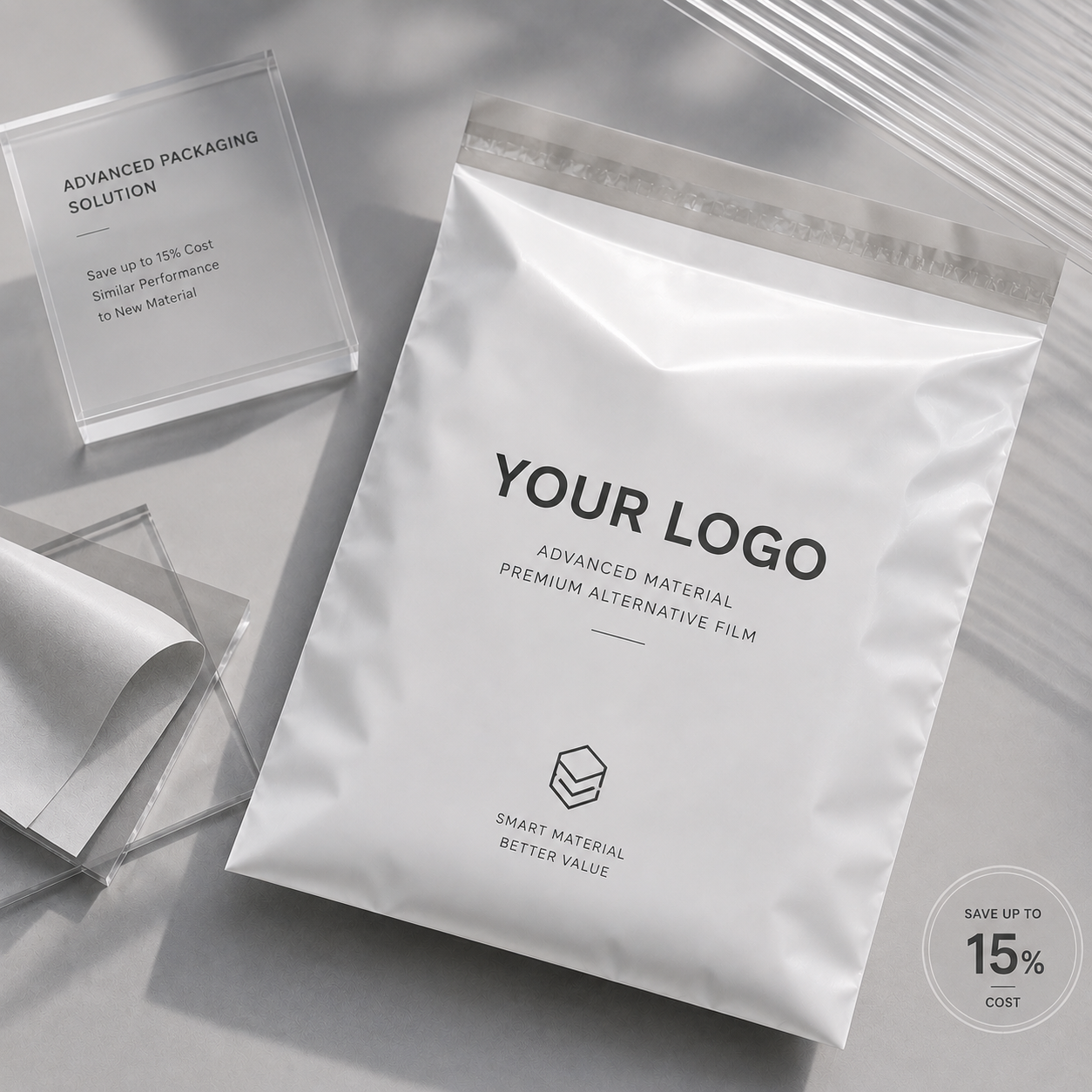 M-Self-Developed Materials save 15%