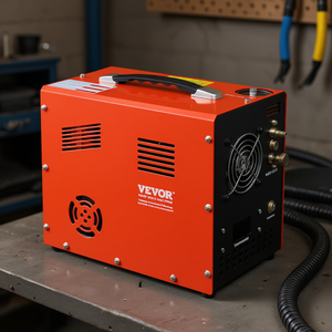 Compresseur d'air Vevor 4500Psi PCP 12V haute pression avec convertisseur intégré pour utilisation avec les armes à air comprimé - Product Image 2