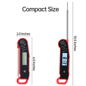Termómetro Digital para Alimentos y Carne con Precisión de 0.5C, Apto para Lavavajillas, Lectura Instantánea, Termopar para Uso en la Cocina, Rotación de 180 Grados - Product Image 2