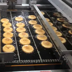 Машина для изготовления пончиков полностью автоматическая горячая 304 из нержавеющей стали промышленная мини-машина для изготовления пончиков