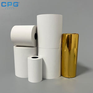 Papel térmico para recibos de 2 1/4 pulgadas, sin BPA, 55 g/m², para impresora de código de barras, papel blanco para caja registradora, venta al por mayor de fábrica - Product Image 1
