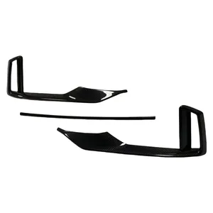 Separador de labios de barbilla de parachoques delantero de fibra de carbono seco real para <span class=keywords><strong>Audi</strong></span> <span class=keywords><strong>RS3</strong></span> solo 17-19 - Product Image 4