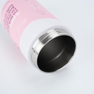 Logotipo personalizado de acero inoxidable Fitness 24oz deportes tetera taza con asa taza paja fruta botella de agua termo aislado - Product Image 5