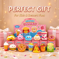 Commande en gros de boîtes mystères Kawaii Squishy, conception personnalisée OEM, faible MOQ pour les grossistes et les distributeurs