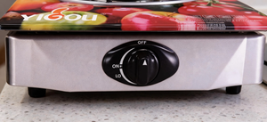 Cocina de Gas de un Solo Quemador con Cubierta de Latón y Marco de Acero Inoxidable, 3600W, Protección Contra Apagado de Llama, para Uso en Exteriores, Hogar y Automóvil - Product Image 4