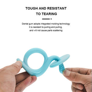 Jouets de dentition pour bébé, produits en silicone en forme d'<span class=keywords><strong>escargot</strong></span> à mâcher, jouets pour bébés garçons et filles - Product Image 6