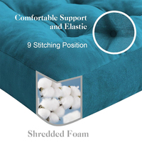 SUREWALHOME Coussin de chaise souple au design durable Coussin de jardin antidérapant Coussins de sol de patio pour meubles d'intérieur et d'extérieur