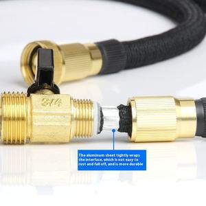 معيار الولايات المتحدة <span class=keywords><strong>3x</strong></span> تلسكوبي سحري مع معدن دائم وناعم TPE سبيكة أنبوب داخلي بكرة للحدائق - Product Image 4