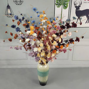 ดอกกุหลาบผ้าไหมดีไซน์ใหม่ ก้านเดี่ยว ขายส่ง สำหรับตกแต่งเพดานห้องจัดเลี้ยงงานแต่งงาน โรงแรม ล็อบบี้ และโถงทางเข้า - Product Image 4