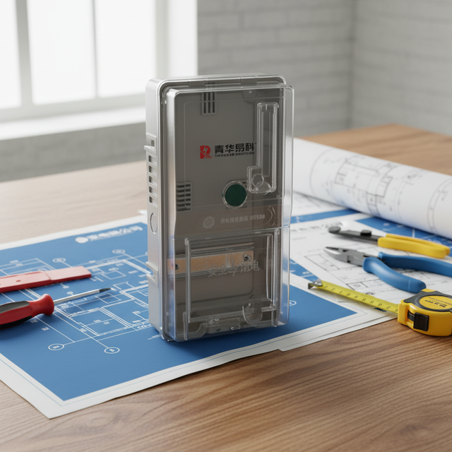 Meter Box IP65 Dustproof Floor Standing Energy Measuring Industrial Commercial Insulated Junction Cabinet ABS&PC Plastic