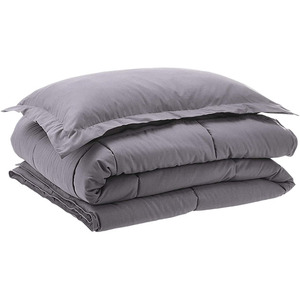 Ropa de cama con almohada-doble <span class=keywords><strong>Grey</strong></span> todos temporada abajo alternativa edredón - Product Image 1