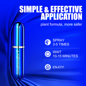 Mejor precio Herbal Long Time Sex Delay Spray para hombres Control de eyaculación precoz Masajeador Crema de aceite para durar más tiempo en el sexo - Product Image 5