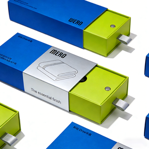 Boîte d'expédition en papier rigide écologique personnalisée, matériaux recyclés de qualité supérieure, boîte d'emballage pour l'expédition de serviettes - Product Image 5