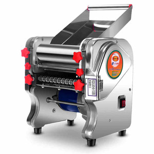 Machine à pâtes électrique multifonctionnelle, machine à rouler, presser et couper la pâte pour les pâtes fraîches et les spaghettis - Product Image 1