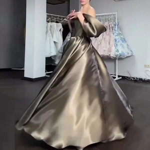 Vestidos <span class=keywords><strong>de</strong></span> Fiesta Largos <span class=keywords><strong>de</strong></span> Verano, Elegantes y Sensuales, con Hombros Descubiertos, Ajustados, para Baile, Eventos Formales, Estilo Princesa, para <span class=keywords><strong>Mujer</strong></span> - Product Image 4