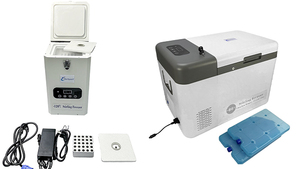 Trừ-80 độ xe di động Tủ đông 25L y tế siêu nhiệt độ thấp vắc xin lưu trữ tủ đông tủ lạnh - Product Image 2