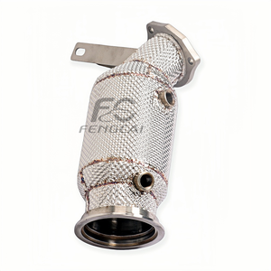 Tubo de Escape Aislado de Alto Rendimiento SS304 para Porsche Macan 2.0T EA888 <span class=keywords><strong>2022</strong></span>+, Tubo de Escape Personalizado de Alto Flujo, Ajuste OEM 1:1 - Product Image 5