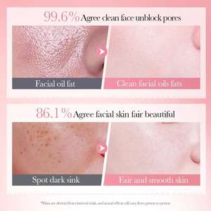 Nuevo limpiador facial de aminoácidos suave e hidratante aclarante antioxidante limpiador facial orgánico de limpieza profunda - Product Image 5