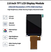 Module d'affichage TFT à écran tactile résistif ESP32 de 2,8 pouces, 320*240, carte de développement WiFi pour LVGL HMI IoT