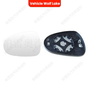 กระจกมองหลังรถยนต์วูล์ฟเลคสำหรับซีท อิบิซ่า เอสที 2009-2015 ขวาซ้าย ABS สีดำอะไหล่ทดแทนใหม่ - Product Image 4