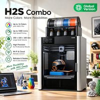 Imprimante 3D Bamboo Lab H2S Combo avec système AMS et enclos, impression multi-matériaux