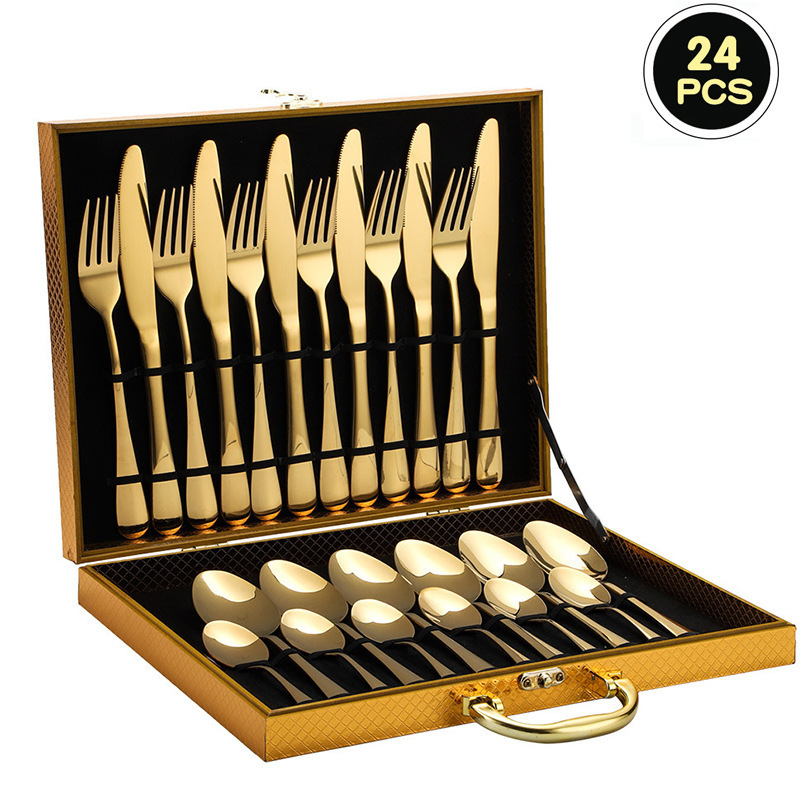 Coffret doré de 24 [or]]
