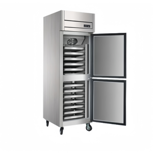 Congelatore <span class=keywords><strong>a</strong></span> Vassoi Commerciali -18~-25 Raffreddamento ad Aria <span class=keywords><strong>a</strong></span> Risparmio Energetico <span class=keywords><strong>32</strong></span> Ripiani in Acciaio Inox 201/304 per Panetterie e Ristoranti - Product Image 1