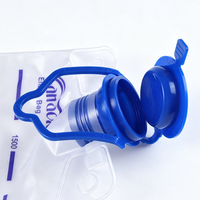 Sac à lavement pour adultes de 1500 ml, fabriqué par des fournisseurs chinois, pour usage en anesthésie et chirurgie, avec système de désinfection EOS, en PVC médical.