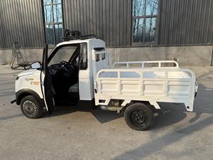 Dört tekerlek kamyonet elektrikli Mini çiftlik elektrikli kargo Van elektrikli tarım kamyon elektrikli yardımcı malzeme arabası - Product Image 3