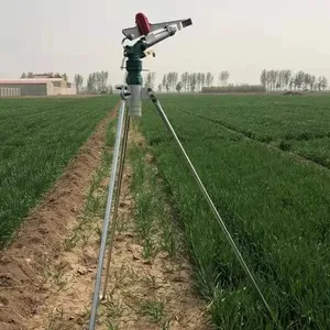 Otomatik sulama sistemi yağmur suyu tabanca fıskiye tarım için 360 dişli sürücü pirinç darbe yağmurlama 1.5 inç PY30