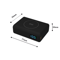 Chargeur portable de petite et grande capacité, PD45W, 10000 mAh, banques d'alimentation, vente en gros d'usine, banque d'alimentation à charge sans fil