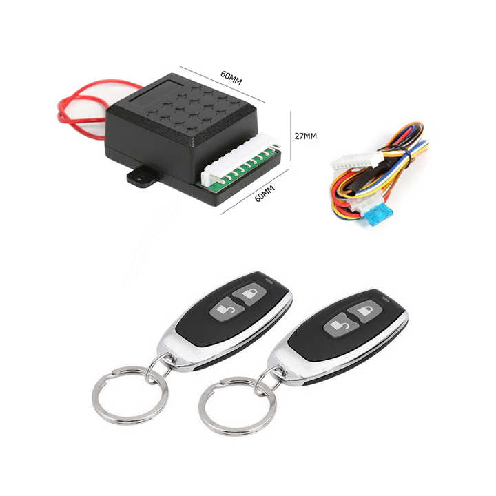 Compact ABS Car Keyless Entry System Remote Control Simple Unlock Open ...