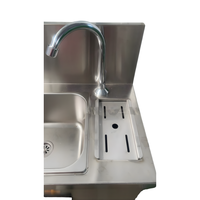 Stations de lavage des mains MD et stérilisateur de couteaux 380V à haut niveau de sécurité pour abattoirs de volailles et équipements de transformation