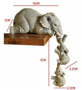 Hot Bán Nhựa Con Voi Bức Tượng Anime Phong Cách Trong Nhà Trang Trí Nội Thất Trang Trí Nội Thất Trang Trí Cho Kệ Sách Động Vật Mô Hình Sơn Kỹ Thuật Quy chế - Product Image 3