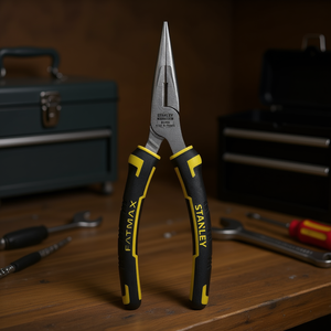 Pince à bec long demi-ronde Stanley Fatmax 180 mm Fabriquée en France - Product Image 3