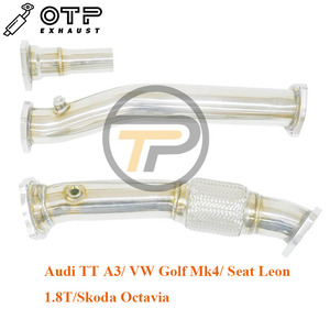 <span class=keywords><strong>Tubo</strong></span> <span class=keywords><strong>de</strong></span> <span class=keywords><strong>escape</strong></span> <span class=keywords><strong>de</strong></span> bajada OTP para Aud * TT A3 VW Golf Mk4 <span class=keywords><strong>Seat</strong></span> <span class=keywords><strong>Leon</strong></span> 1,8 T Skoda Octavia 304 acero inoxidable <span class=keywords><strong>de</strong></span> alto rendimiento Downpi - Product Image 4