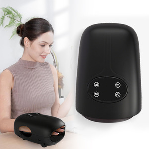 Mini masseur de mains chauffant à pression d'air, 3 modes, rechargeable par USB, pour le bureau, la maison et les voyages - Product Image 1