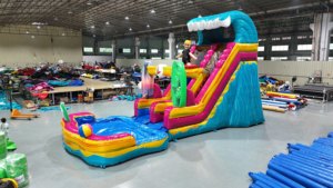 Scivolo Gonfiabile Commerciale per Acqua a Tema Surf, Scivolo Gonfiabile da Esterno per Feste di Bambini - Offerta Speciale - Product Image 6