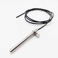 Sonda de sensor de temperatura NTC 10k con montaje de brida 3435 3950 3977 para automatización de unidades de tratamiento de aire (UTA)
