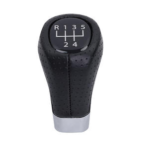 Pommeau de levier de vitesse pour voiture Bmw, 5 vitesses, manuel, en cuir, pièce de rechange ergonomique - Product Image 1