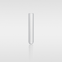 Consommables pour tests médicaux, tubes à essai en plastique PP transparent pour expériences chimiques en laboratoire