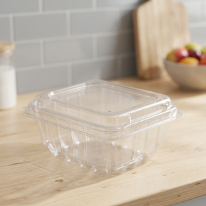 Taiwan Recyclable Fruit <b>Container</b> Eco-Friendly <b>Food</b> Grade Fruit Box with Recycled Materials - Product Image 1