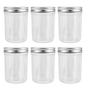 Vente en gros 500g 1000g pot hexagonal carré rond en verre de miel avec couvercle à cosse en métal tarro de miel de cristal con tapa giratoria - Product Image 4