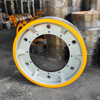 Poulie de traction d'ascenseur Mitsubishi EM2470 EM2430 OD710/720 à 7 rainures pour câble métallique de 12/14 mm, pièce de rechange pour roue de machine de traction d'ascenseur