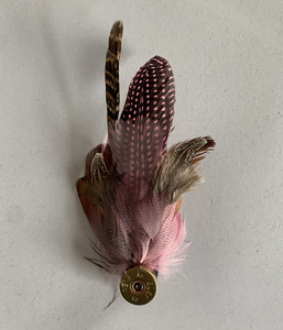 Tùy Chỉnh Người Đàn Ông Của Cao Bồi Fedora Hat Với Gà lôi Lông Trim DIY Milnery Tóc Phụ Kiện Cho Trang Phục Cosplay Dye Mô Hình Phụ Kiện - Product Image 2