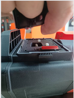 Lámpara LED de Trípode para Taller de Construcción, Luz Blanca Fría, Alimentación CA/Batería, Soporte de Piso Portátil para Pádel y Tenis de Mesa