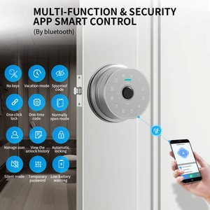 <span class=keywords><strong>2025</strong></span> mới nhất vân tay nhận dạng khuôn mặt điều khiển từ xa tự động khóa nhà/căn hộ kiểm soát truy cập cửa sản phẩm khóa thông minh - Product Image 4