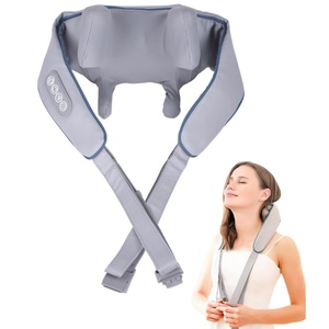 Masseur pour les épaules, le cou et les trapèzes, avec fonction de serrage et pétrissage mécanique pour la colonne cervicale, et compresse chaude pour les épaules - Product Image 5