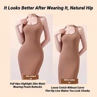 Plester Pembentuk Bokong Perekat Spandex, Pengencang Pantat Wanita, Dapat Digunakan Kembali, Pengisi Pinggul Realistis, Stiker Shapewear Tanpa Jahitan