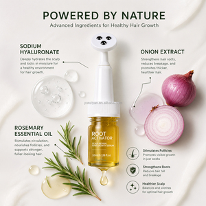 Siero per la Crescita dei Capelli con Estratto di Cipolla e Olio di Rosmarino, Formula Botanica per la Cura del Cuoio Capelluto, Logo Personalizzato - Product Image 3